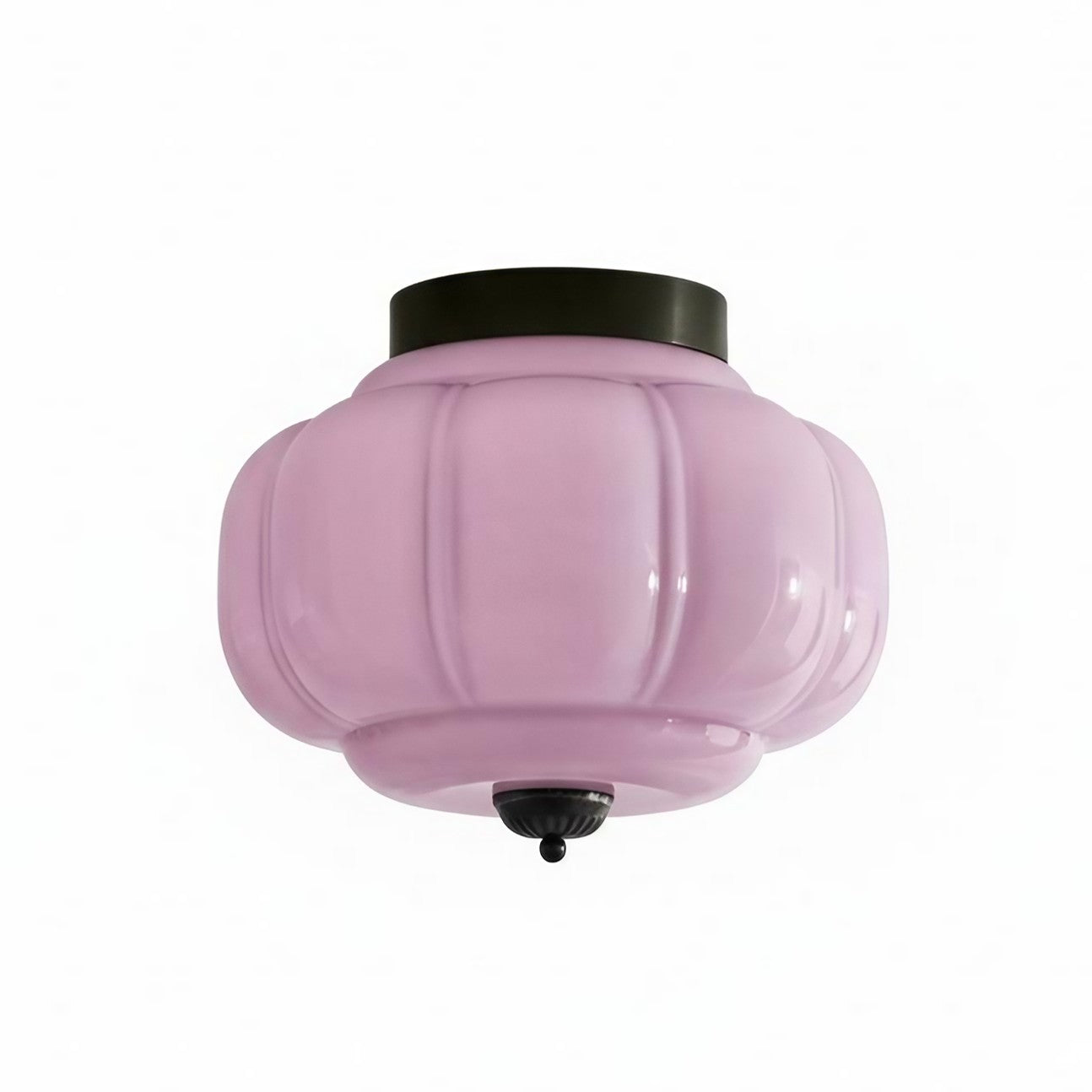 Retro Milk Semi Flush Mount Eloise Ceiling Light