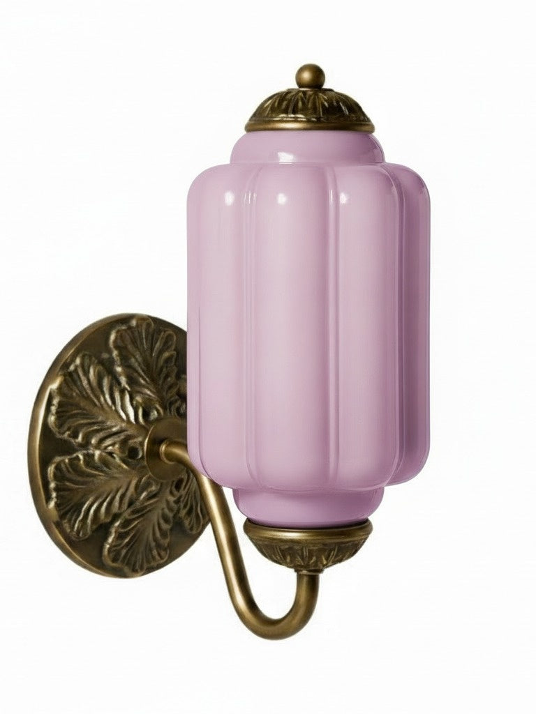 Vintage Milk Glass Sconce Bedside Hallway Eloise Wall Sconce