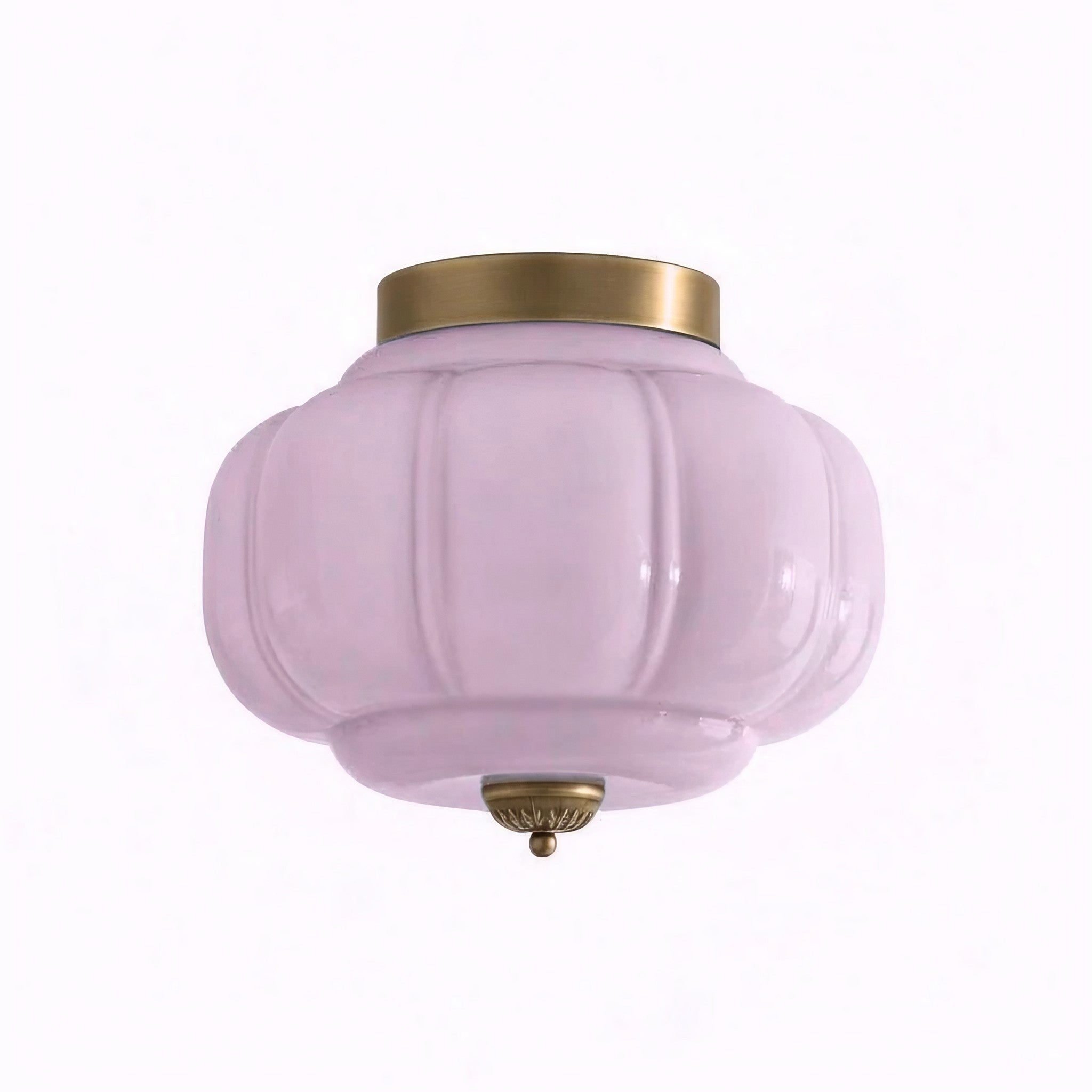 Retro Milk Semi Flush Mount Eloise Ceiling Light