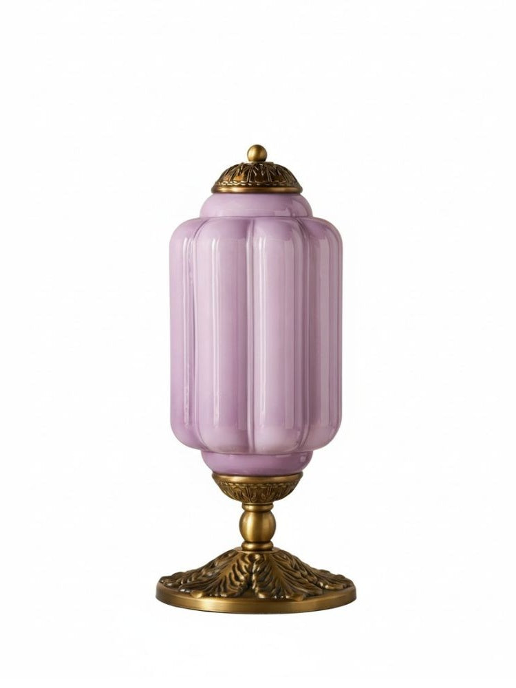 Vintage Glas Eloise Tischlampe
