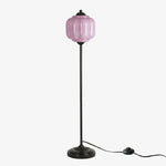 Load image into Gallery viewer, Eloise Textured Glass Pumpkin-Inspired Floor Lamp - Organic Artistry and Retro Style for Living Rooms