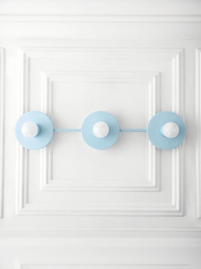 Minimalistische 3-Licht-Wandlampe für das Badezimmer – Mehrere Farboptionen verfügbar