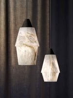 Load image into Gallery viewer, Elegant Natural Marble Pendant Light for Bedroom
