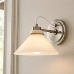 Bild in Gallery-Viewer laden, Aurenza Gebogene Arm Globe Wandlampe – Moderne Industrielle Wandleuchte für Badezimmer, Schlafzimmer und Flur