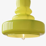 Cargar imagen en el visor de la Galería, Lámpara Colgante Verdoma Colorida en Forma de Calabaza Bauhaus - Diseño Artístico para Iluminación de Isla de Cocina