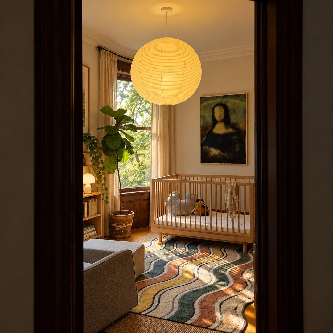 Akari Spherical Pendant Light
