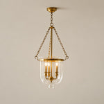 Cargar imagen en el visor de la Galería, Traditional Clear Glass Bell Jar Pendant