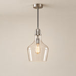 Cargar imagen en el visor de la Galería, Clear Glass Cord Pendant