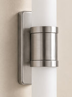 Load image into Gallery viewer, Modern Double Tube Opal Glass Wall Sconce