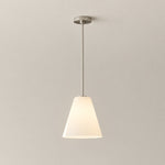 Cargar imagen en el visor de la Galería, Modern Milk Clear Glass Cone Pendant Light