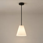 Cargar imagen en el visor de la Galería, Modern Milk Clear Glass Cone Pendant Light