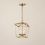 Bild in Gallery-Viewer laden, Modern Geometric Steel Lantern Pendant
