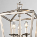 Bild in Gallery-Viewer laden, Modern Geometric Steel Lantern Pendant