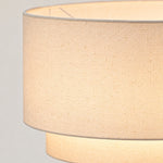 Bild in Gallery-Viewer laden, Modern Double Linen Drum Pendant Light