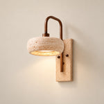 Charger l'image dans la visionneuse de galerie, Modern Travertine Alabaster Wall Sconce