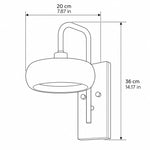 Charger l'image dans la visionneuse de galerie, Modern Travertine Alabaster Wall Sconce