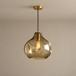 Bild in Gallery-Viewer laden, Organic Mouth-Blown Glass Globe Pendant