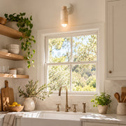 Modern Stone Cylinder Wall Sconce