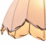 Bild in Gallery-Viewer laden, Modern Scalloped Linen Pendant Light