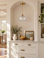 Load image into Gallery viewer, Modern Spiral Clear Glass Pendant Light