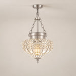 Charger l'image dans la visionneuse de galerie, Vintage Patterned Glass Chain Pendant