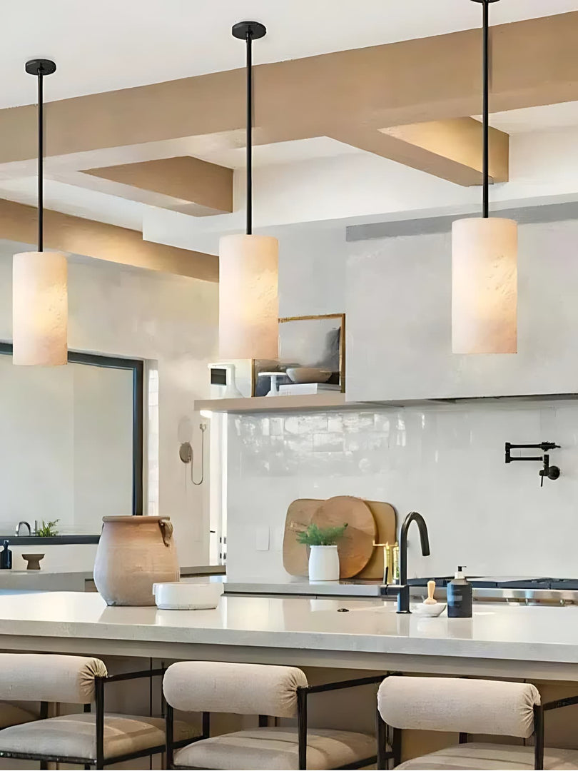 Moderne Glas Pendelleuchte – Retro Glas Hängeleuchte