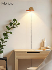 Scandinavian Monochrome Metal Wall-Lamp – Lighting for Bedroom Decor