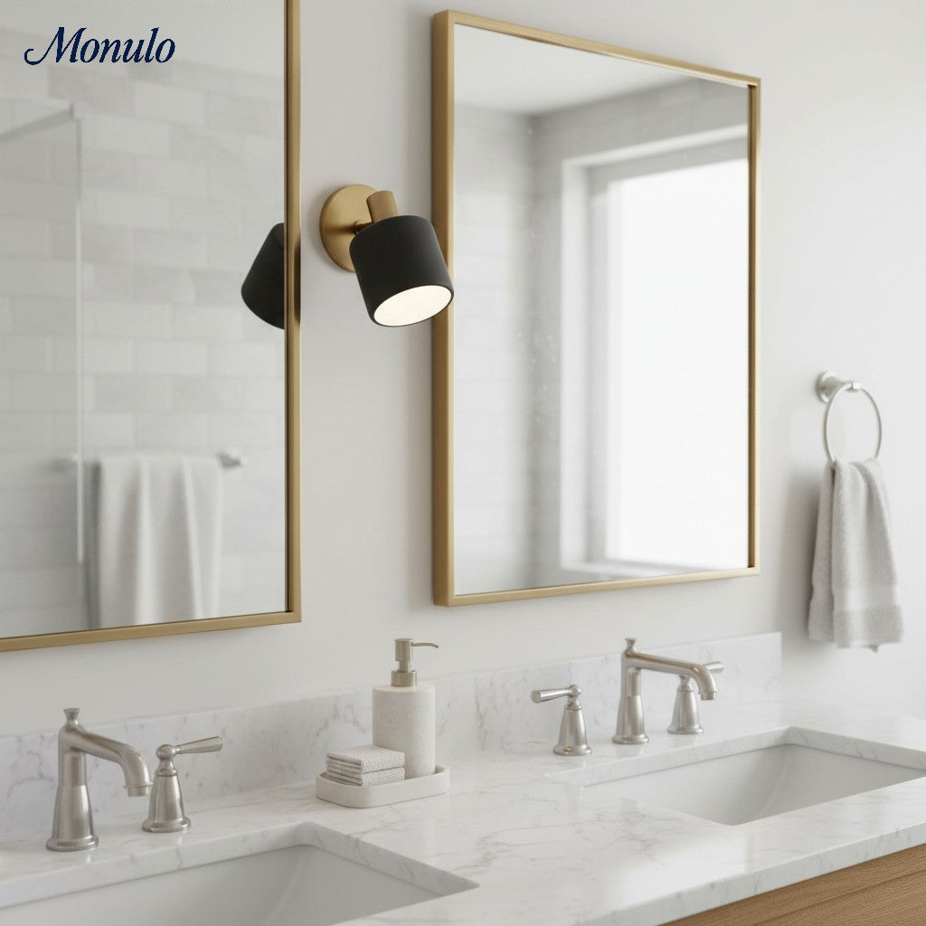 Aplique de pared de porcelana Cerova - Lámpara empotrada redonda minimalista de cerámica