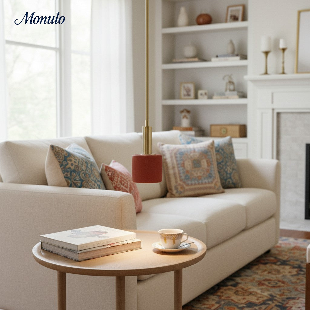 Cerova Modern Style Minimalist Porcelain Pendant Light