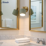 Cargar imagen en el visor de la Galería, Aplique de pared de porcelana Cerova - Lámpara empotrada redonda minimalista de cerámica
