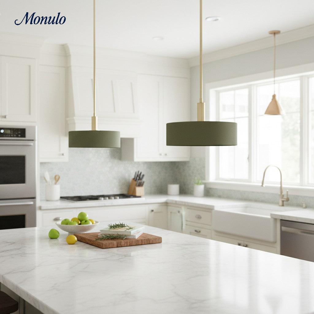 Cerova Modern Style Minimalist Porcelain Pendant Light