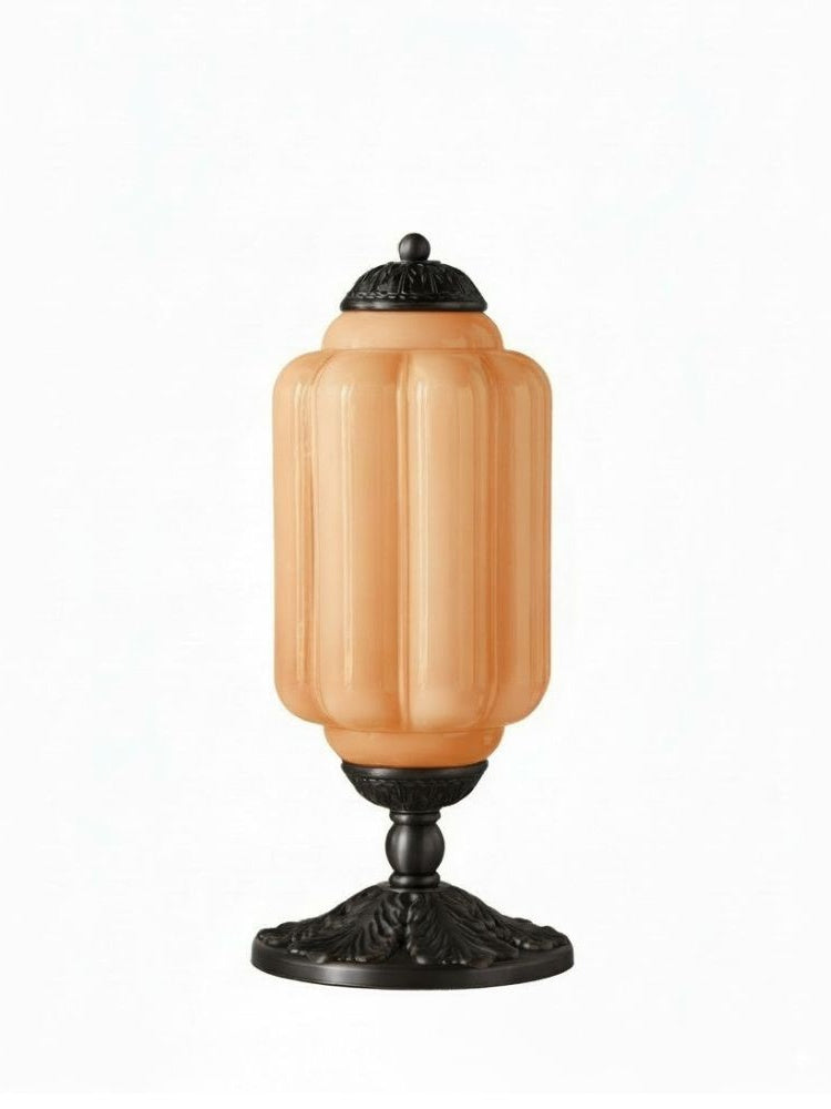 Vintage Glas Eloise Tischlampe