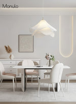 Load image into Gallery viewer, Oslan Contemporary Fabric Double-Layer Pleated Pendant – Bedroom or Café
