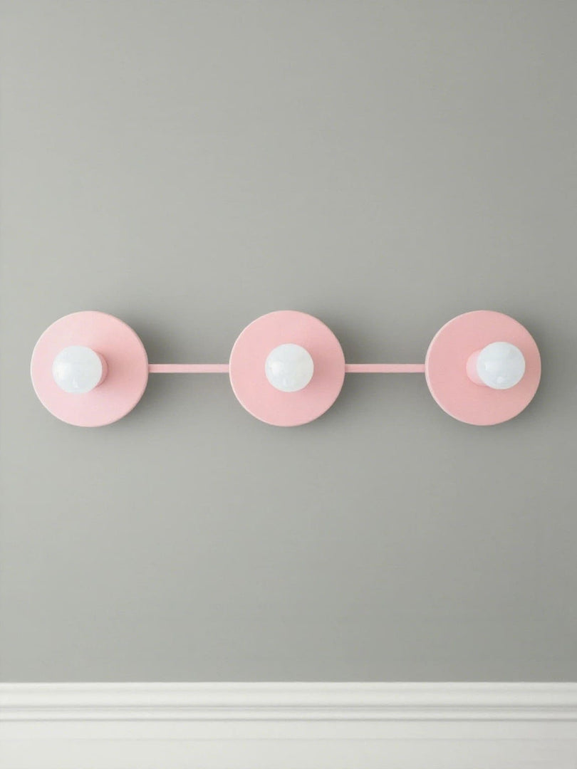 Minimalistische 3-Licht-Wandlampe für das Badezimmer – Mehrere Farboptionen verfügbar