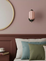 Load image into Gallery viewer, Vintage Milk Glass Sconce Bedside Hallway Eloise Wall Sconce

