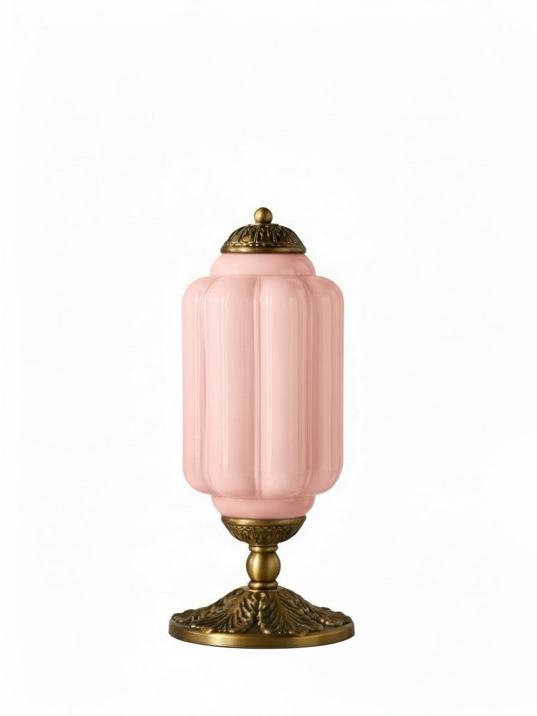Lámpara de mesa LED Eloise de cristal vintage