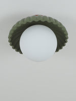Load and play video in Gallery viewer, Cream Style Resin Alien Ceiling Light
