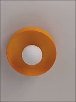 Load and play video in Gallery viewer, Nordic Morandic Disc Orb Wall Lamp Ceiling Lamp
