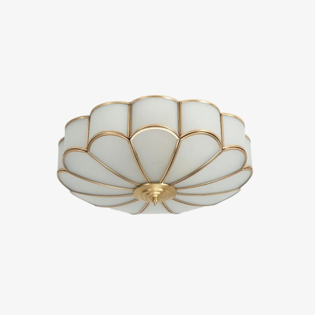 Flora Elegant Deco Ceiling Light – Artistic Flush Mount for Dining Rooms and Foyers