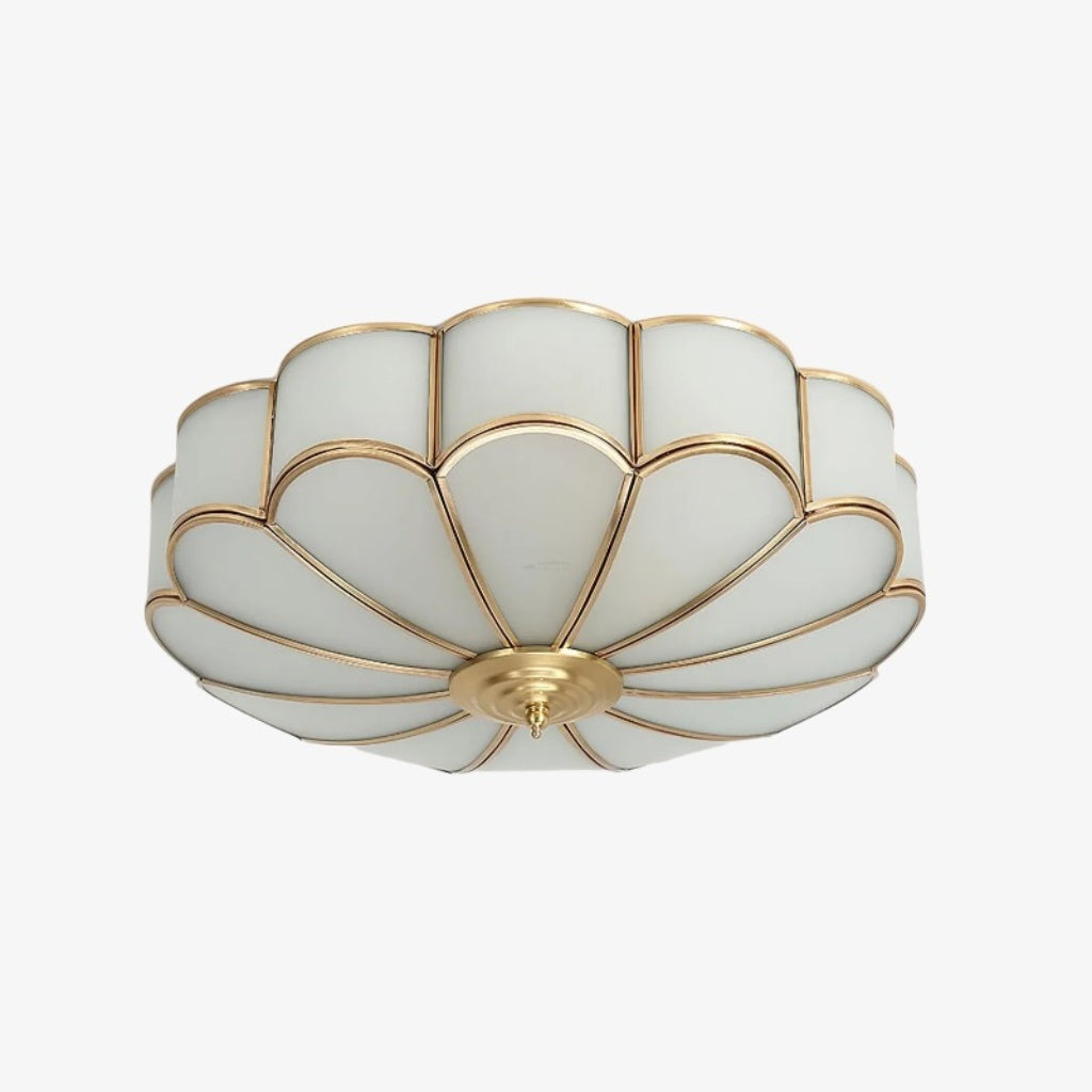 Flora Elegant Deco Ceiling Light – Artistic Flush Mount for Dining Rooms and Foyers