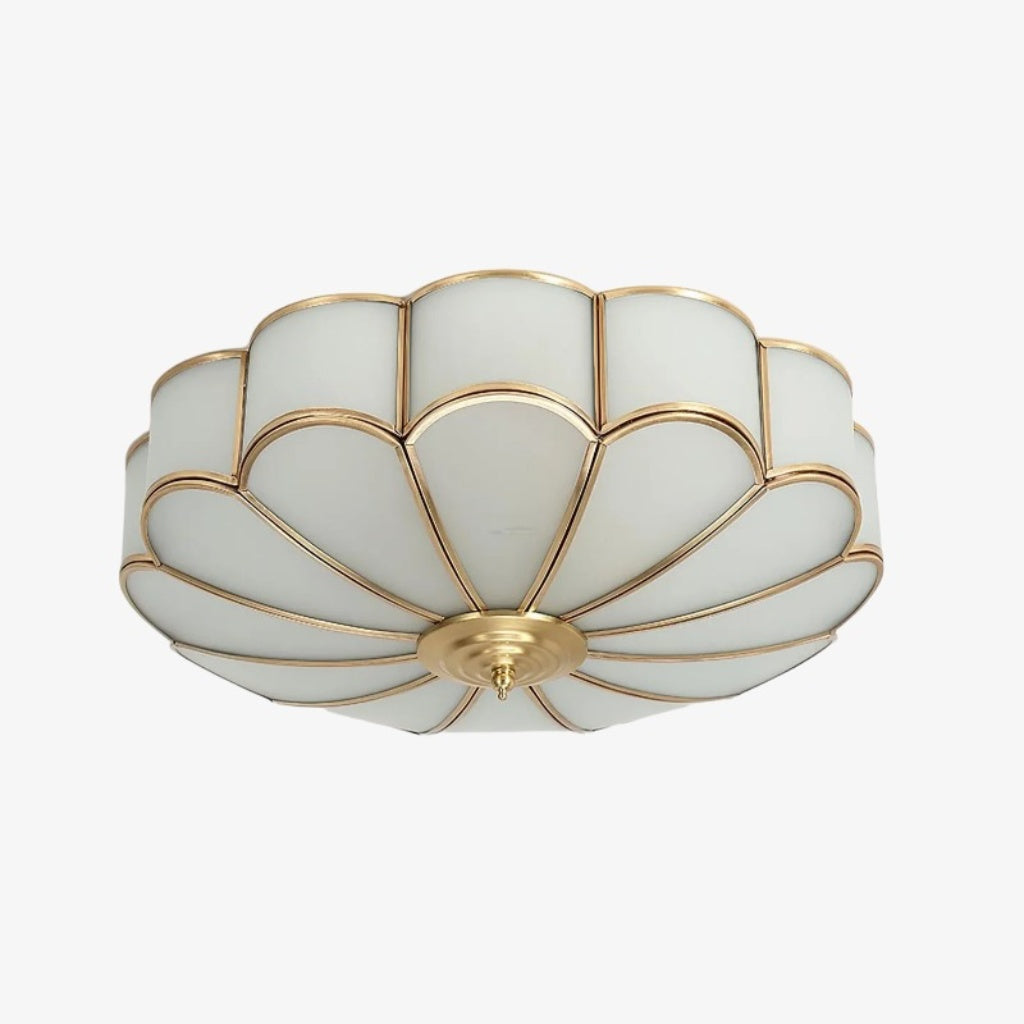 Flora Elegant Deco Ceiling Light – Artistic Flush Mount for Dining Rooms and Foyers