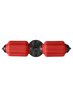Cargar imagen en el visor de la Galería, Aplique de pared horizontal Eloise de cristal vintage americano con forma de farol
