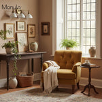 Load image into Gallery viewer, Conique Metal Vintage Dual Shade Wall Sconce – Farmhouse Style Lighting for Bathroom &amp; Hallway
