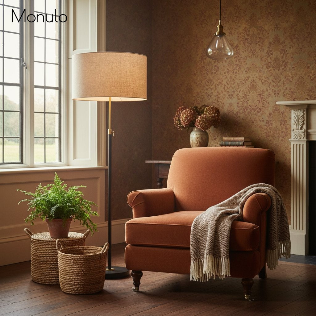 Mavora Minimalist Height-Adjustable Floor Lamp – Stylish Task & Ambient Lighting for Living Spaces