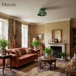 Load image into Gallery viewer, Metio Dome Minimalist Ceiling Lamp – Flush Mount for Small Spaces, Multi-Color Options
