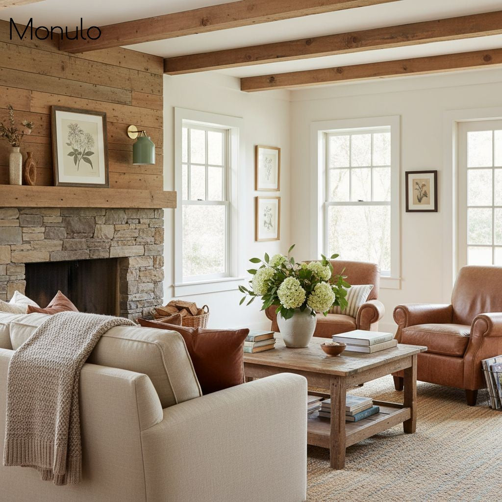 Applique minimaliste Hanton – Applique vintage en verre laiteux et accents métalliques 