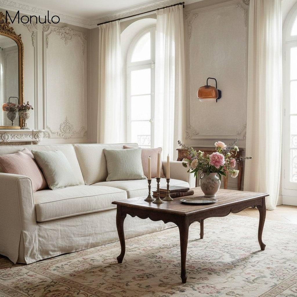 Aplique de pared Clinco con forma de globo de cristal contemporáneo: diseño moderno, iluminación versátil para salón, dormitorio y pasillo.
