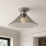 Bild in Gallery-Viewer laden, Aurenza Modern Industrial Aufbaulampe – Elegante Deckenlampe für Wohnräume