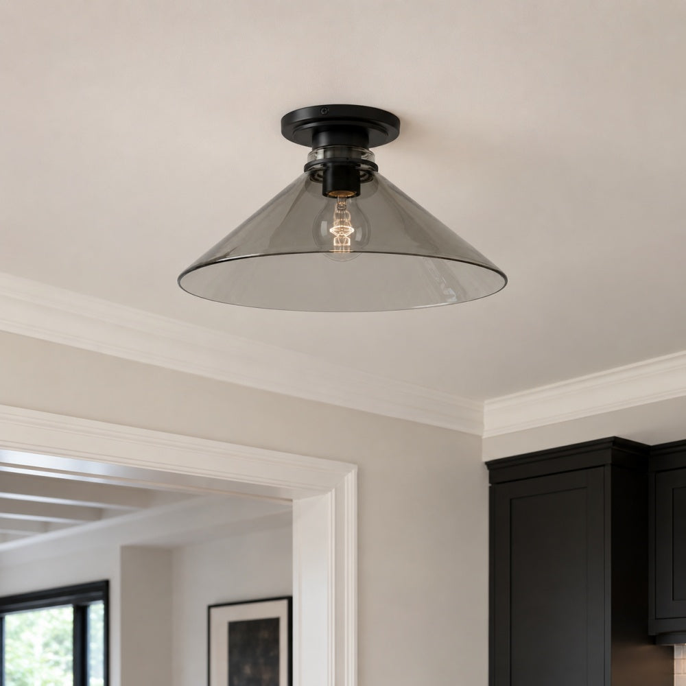 Aurenza Modern Industrial Aufbaulampe – Elegante Deckenlampe für Wohnräume