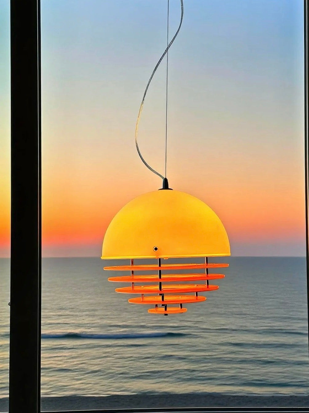 Sunset Pendant Light – Emotional Mood Light with Bauhaus Lamp Design-AFTERGLOW S1